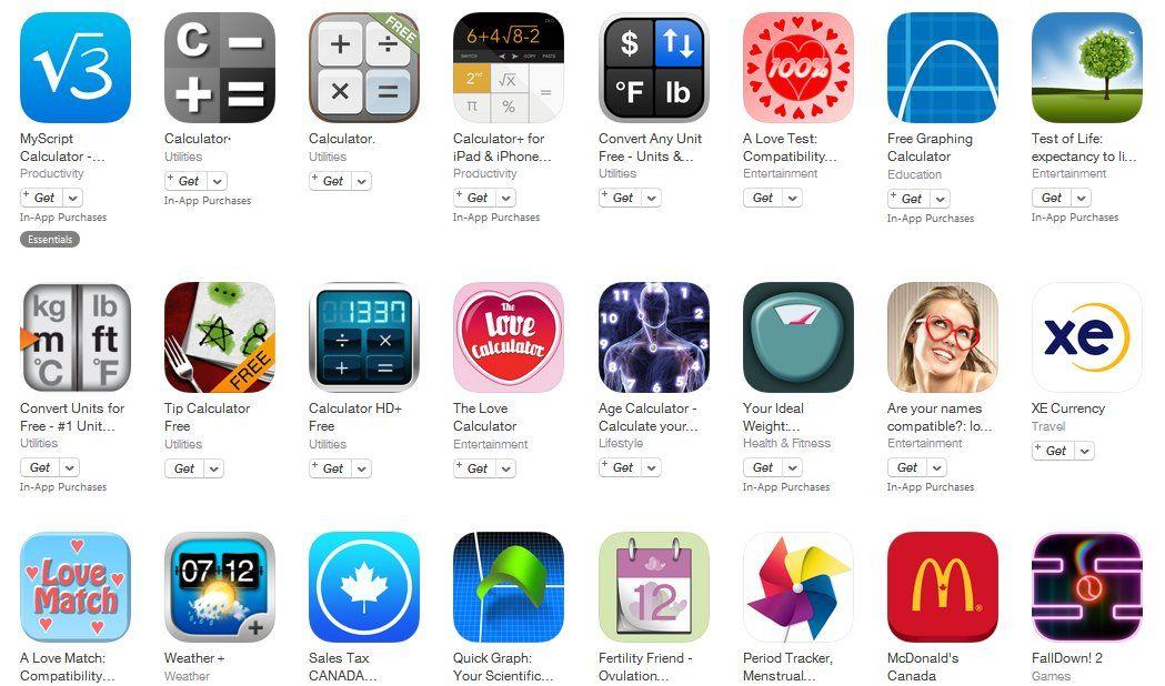 Popular iPhone App Logo - The Art of App Store Icon