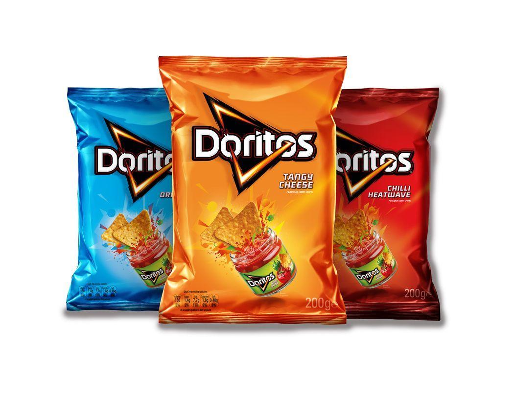 New Doritos Logo - New global brand and packaging design created for Doritos ...