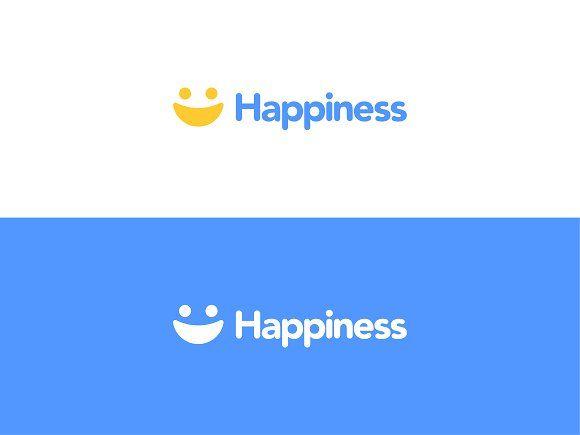 Happiness Logo - Happiness logo. Unused. ~ Graphics ~ Creative Market