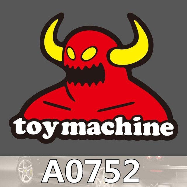 Toy Machine Logo - Bevle A0752 Toy Machine Skateboard Graffiti Notebook Motor Stickers ...