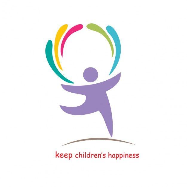 Happiness Logo - Keep childrens happiness Vector | Free Download