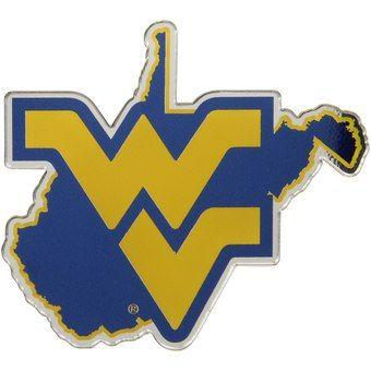 WV Mountaineer Logo - WVU Decals, West Virginia Stickers, West Virginia University Window ...