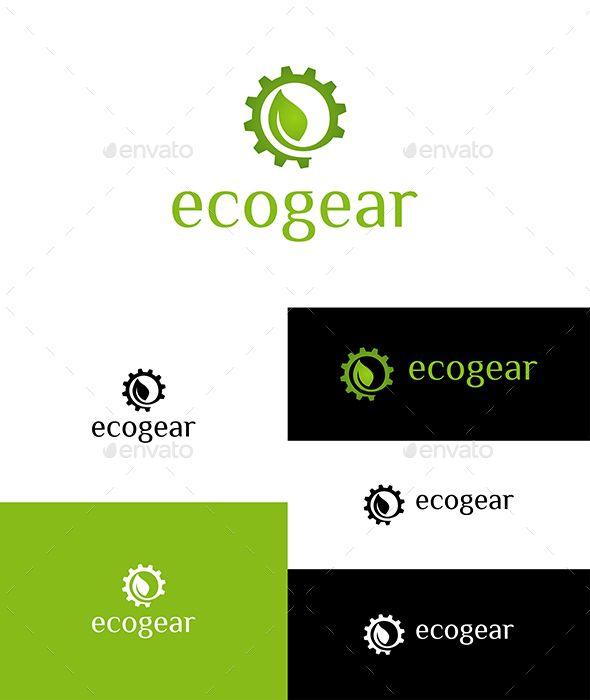 Gear Best Logo - Nature Inspired Logo Template. Logo