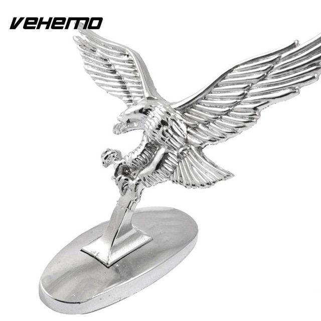 Eagle Car Logo - Vehemo 3D Flying Eagle Car Logo Car Stickers Auto Stickers Motorkap ...