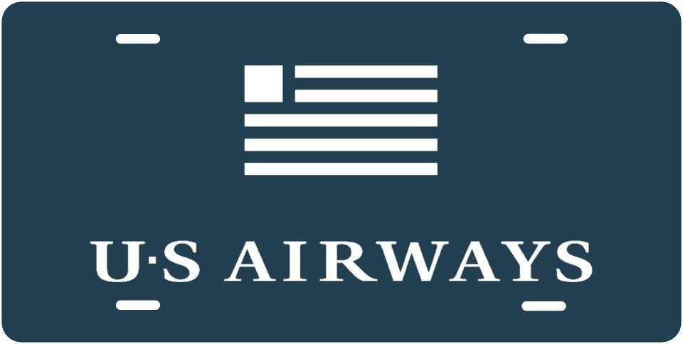 US Airways Logo - US Airways License Plate