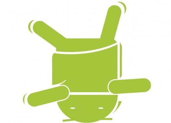 Little Green Robot Logo - Doing The Robot - Android Style