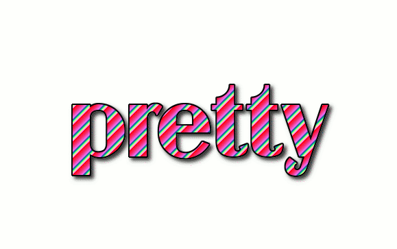 Pretty Logo - pretty Logo | Free Logo Design Tool from Flaming Text