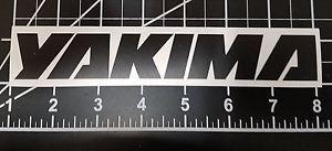 Yakima Logo - Yakima Logo Decal Sticker 7 9.5 11 Roof Rack Load Bar Bike