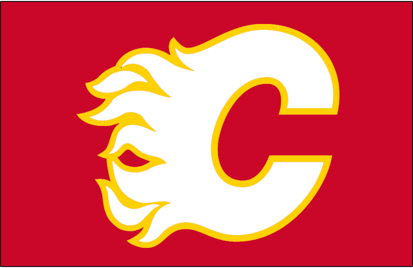 Calgary Flames Logo - Calgary Flames Jersey Logo - National Hockey League (NHL) - Chris ...