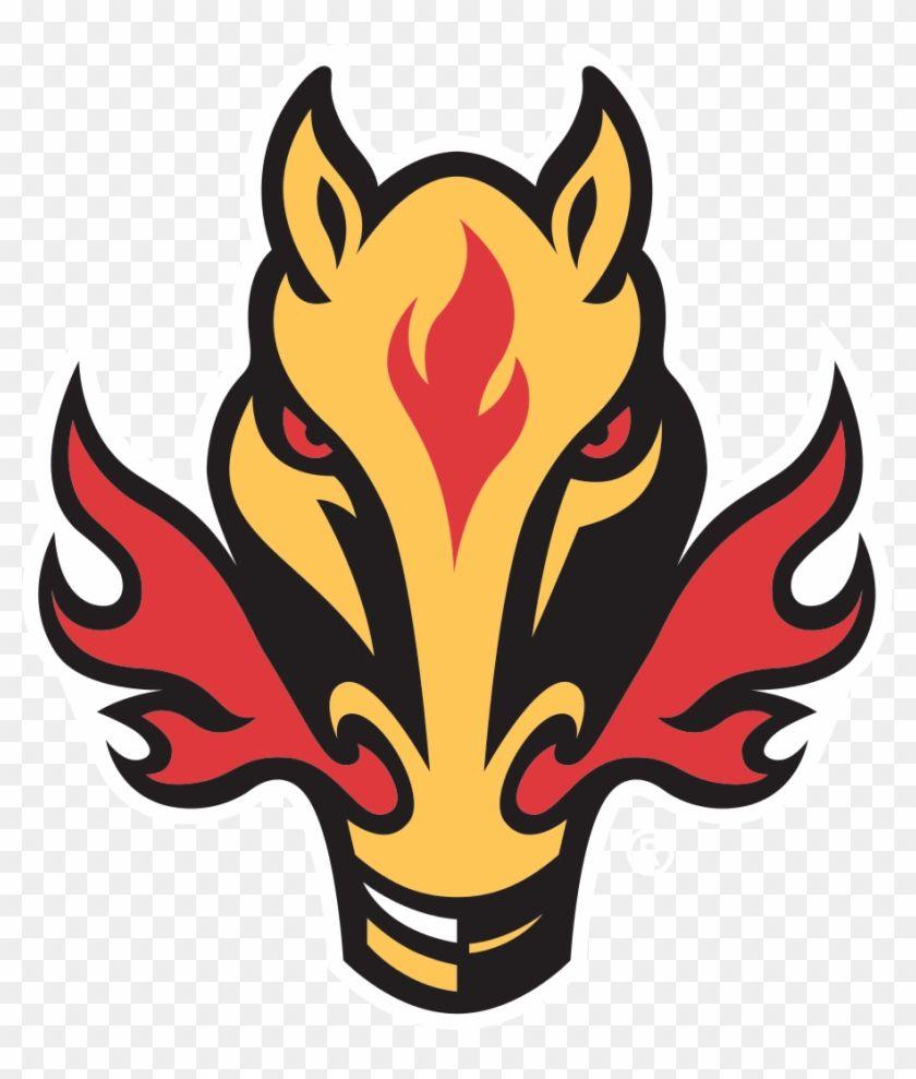 Calgary Flames Logo - Logos - Calgary Flames Horse Logo - Free Transparent PNG Clipart ...