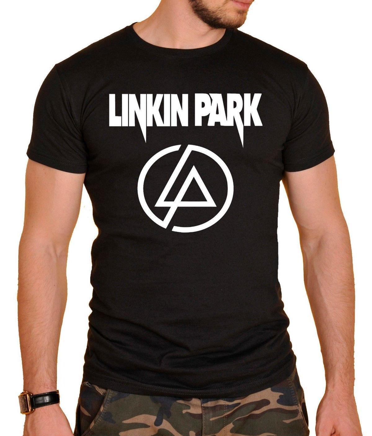New Linkin Park Logo - Linkin Park Logo Cars T Shirt Black New Mens T Shirts Funny Shirts