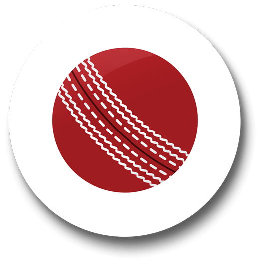 Cricket Ball Logo - Cricket Ball Badge Stickers : Just Stickers