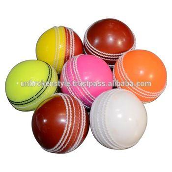 Cricket Ball Logo - Indoor Cricket Ball / Training Ball / Cricket Color Ball