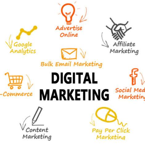 Marketing Service Logo - Best Digital Marketing Services. SEO. SMM. India, Pune