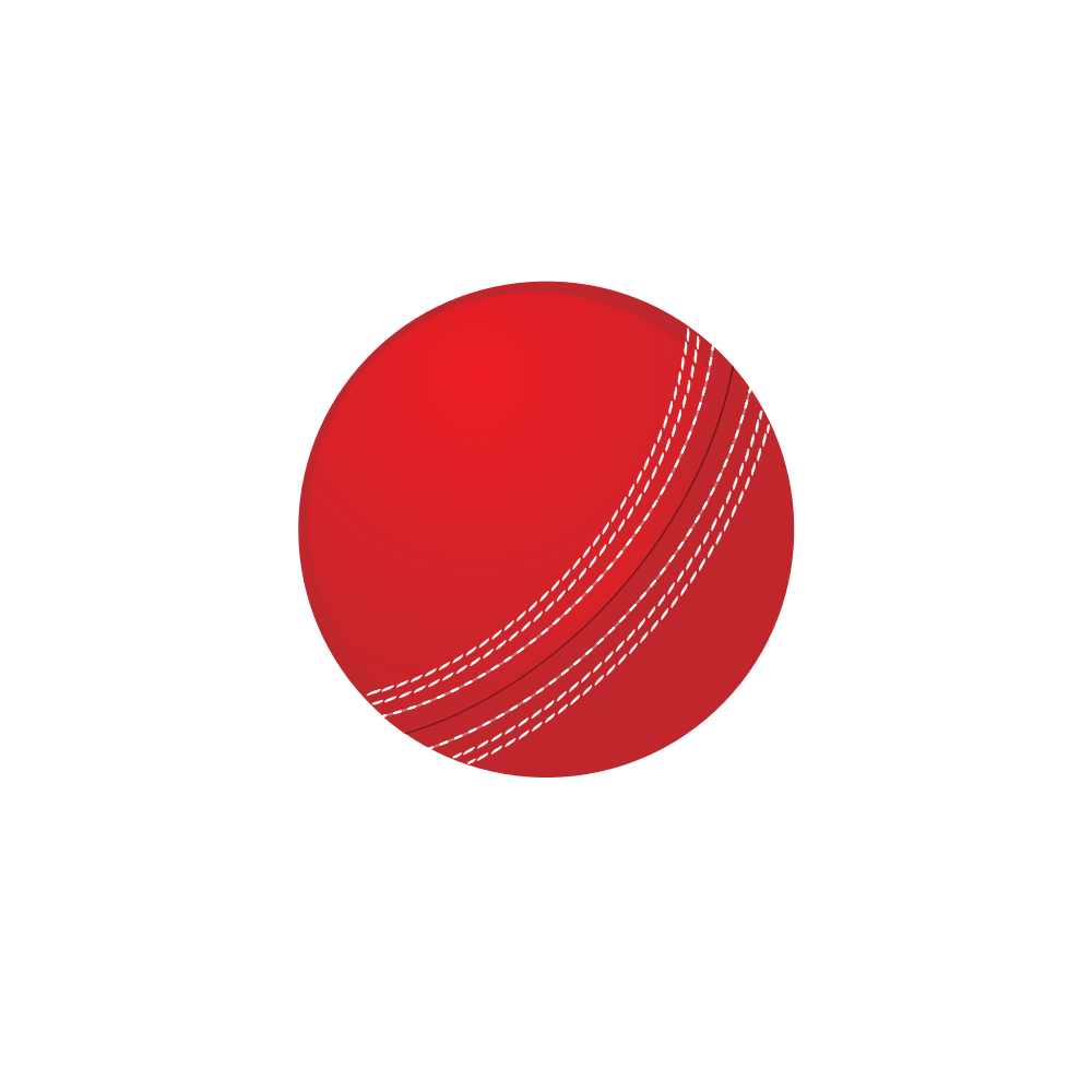 Cricket Ball Logo - OnlineLabels Clip Art - Cricket Ball