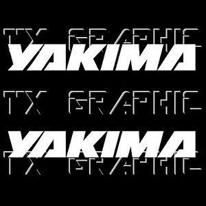 Yakima Logo - YAKIMA LOGO STICKER DECAL RACK ROOFTOPS CYCLIST BIKES CAMP SNOW HUNT