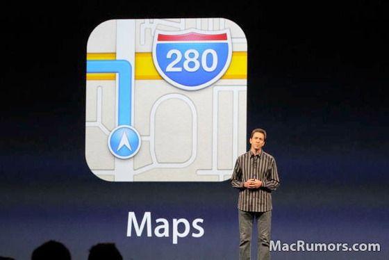 Apple Maps Logo - Apple Launches New 'Maps' App in iOS 6, Includes Turn-by-Turn ...