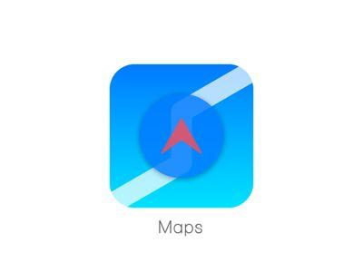 Apple Maps Logo - iOS Maps icon Redesigned