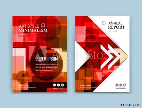 Red Box White Arrow Logo - Abstract composition. Red polygonal texture. Square blocks