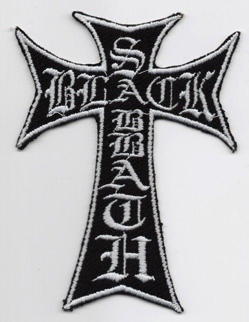 Black Sabbath Logo - Black Sabbath - Logo embroidered patch - www.madprinting.net Mad ...