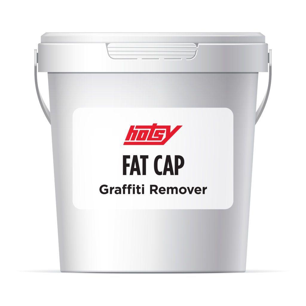 Fat Cap Logo - Hotsy 8.698 027.0 Fat Cap Graffiti Remover, Brick, Masonry