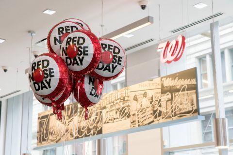 American Retailer Red S Logo - Noses On! Walgreens Welcomes Red Nose Day Back to America as the ...