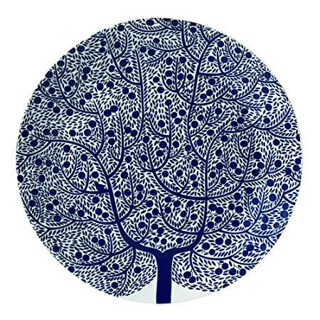 Blue Tree Circle Logo - Fable by Royal Doulton 32cm Platter Blue Tree: Amazon.co.uk: Kitchen ...
