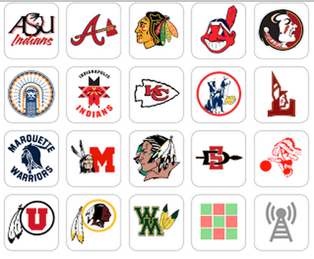 Native American Sports Team Logo - Native American Sports Team Logos