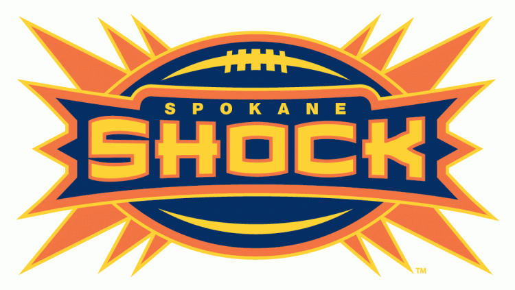 Shock Logo - Spokane Shock Primary Logo - Arena Football League (Arena FL ...