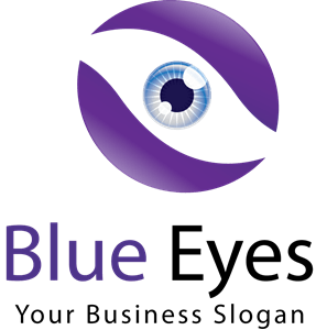 Blue Eye Logo - Blue eyes Logo Vector (.EPS) Free Download