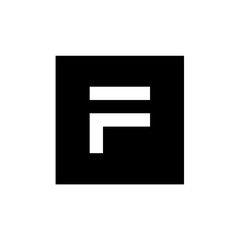 White F Logo - logo F