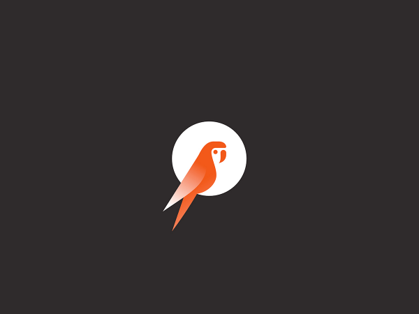 Maroon Bird Logo - Beautiful Bird Logos by George Bokhua