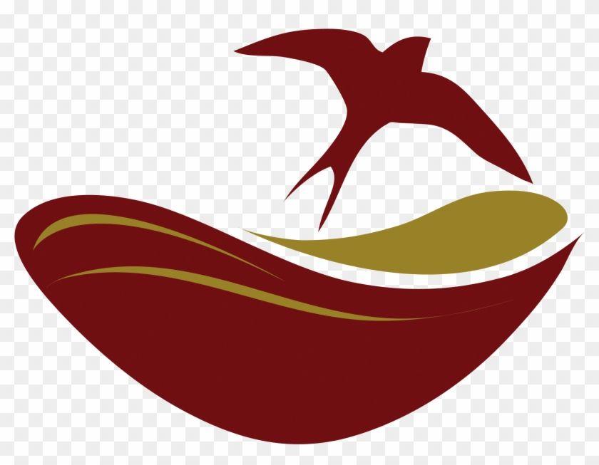 Maroon Bird Logo - Edible Bird's Nest Logo Bird Nest - Bird Nest - Free Transparent PNG ...