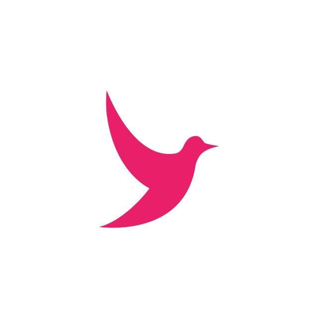 Maroon Bird Logo - Bird Dove Logo Template Vector Illustration App, Real, Queen ...