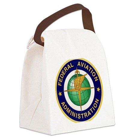FAA Logo - FAA logo Canvas Lunch Bag