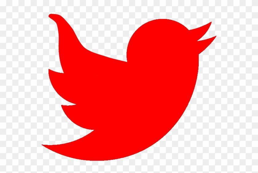Maroon Bird Logo - Red Twitter Bird Logo - Twitter Logo On Fire - Free Transparent PNG ...
