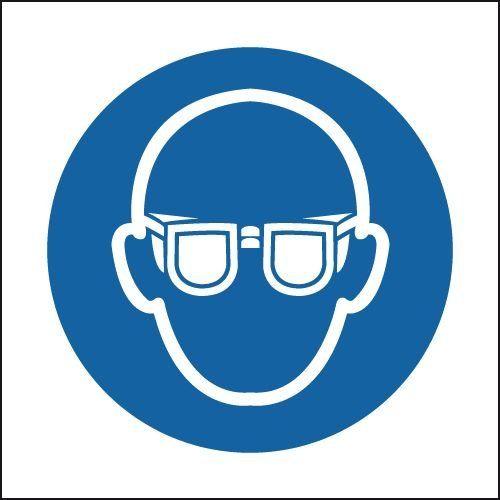 Blue Eye Logo - Eye Protection Symbol Sign | Seton UK
