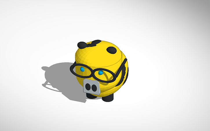 Yellow Cow Logo - 3D design Yellow Cow (Me) | Tinkercad