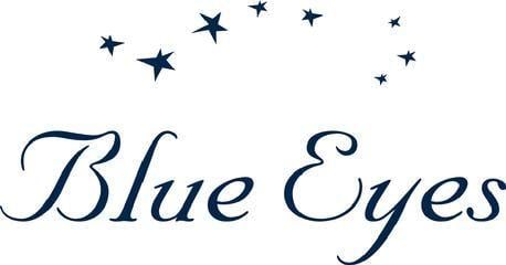Blue Eye Logo - M Y Blue Eyes