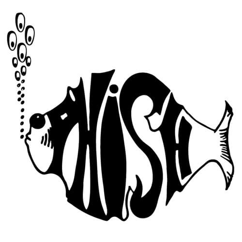 Phish Logo - Phish Decal Sticker – PHISH-BAND-LOGO-DECAL