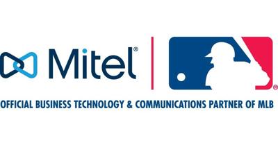 New Mitel Logo - MLB partners with Mitel to improve communications technology on