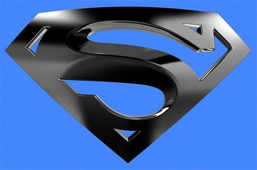 Blue and Silver Superman Logo - Boo Markie | Flickr