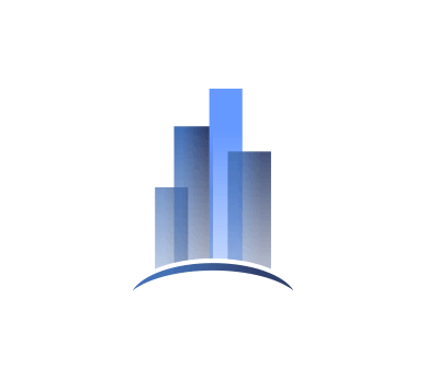 Blue Building Logo - Vector construction blue building logo download. Vector Logos Free