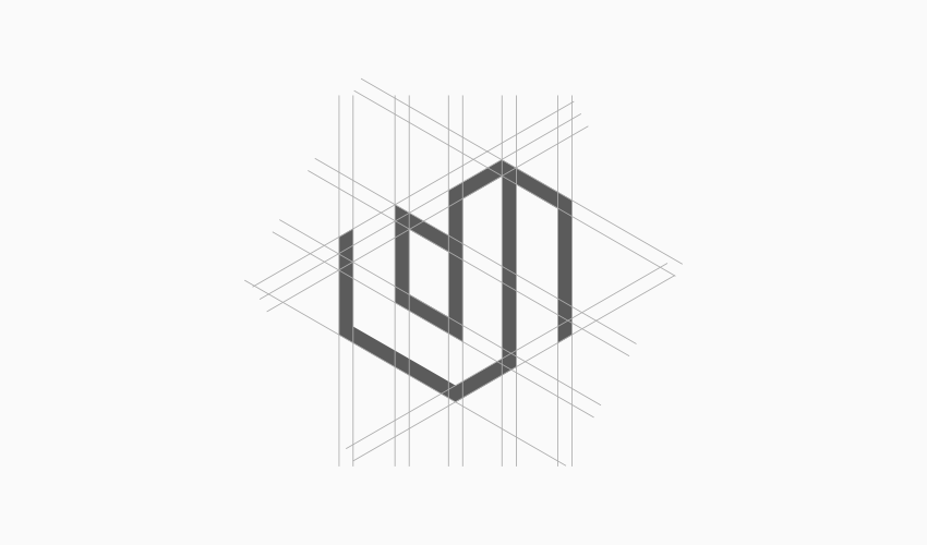 U of a Black Logo - Letter U Logo Design: Uptown Suites Case Study | Logos By Nick