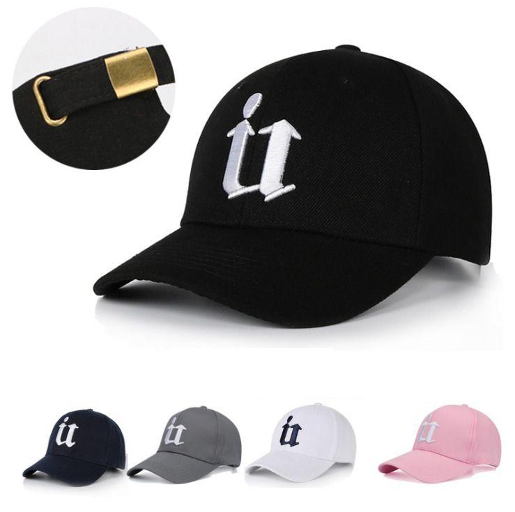 U of a Black Logo - Visor Hat Men Women Black Baseball Cap Logo U Hat Hip Hop Adjustable