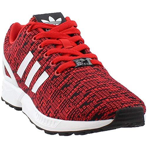 Red And White D Logo - adidas Originals Men's ZX Flux Graphic Red/Core Black/Footwear White ...