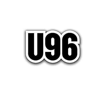 U of a Black Logo - Sticker Sticker U Boot U96 Navy Logo Black 10 X 6 CM White #A561
