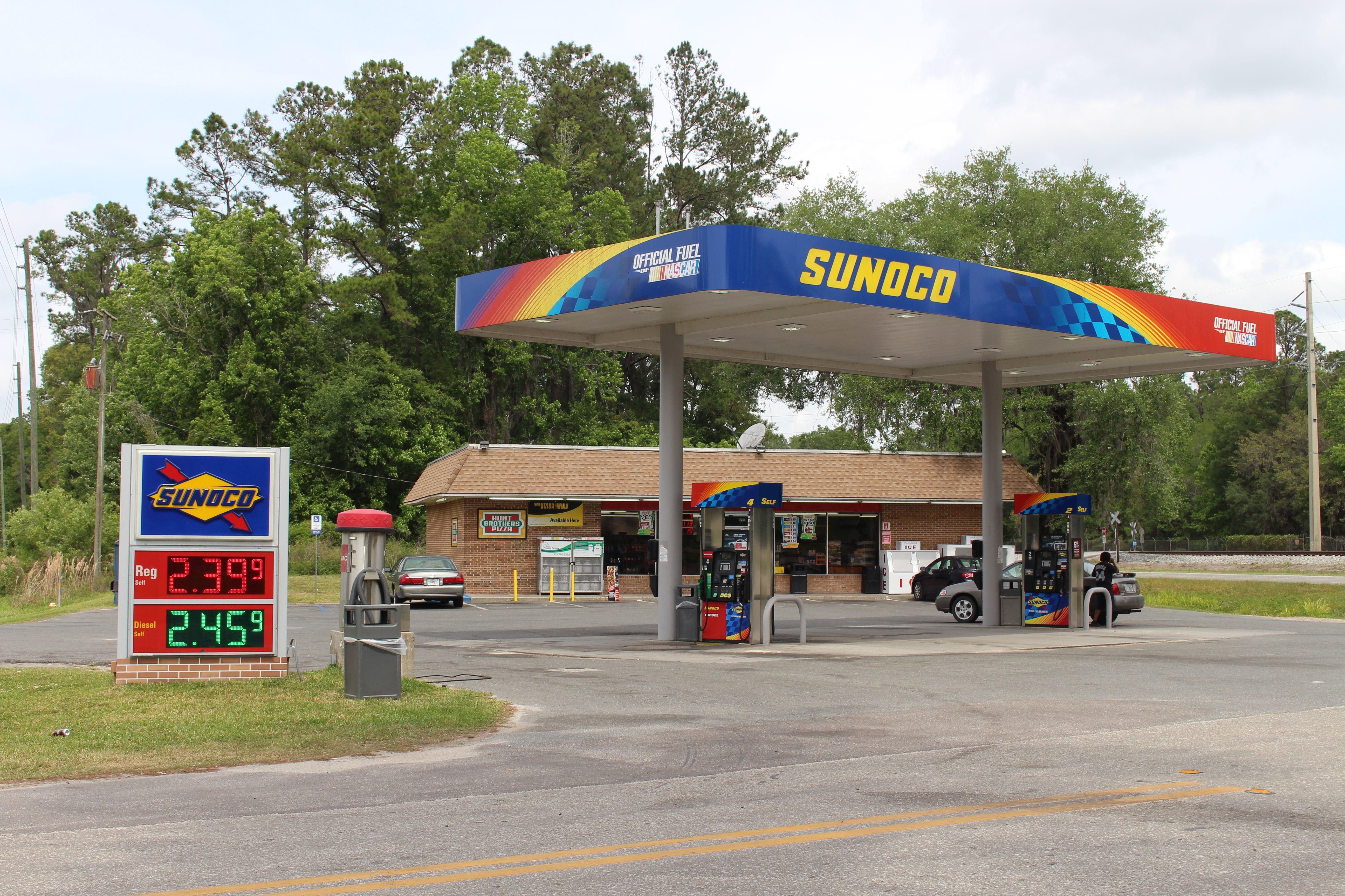 Sunoco Gas Station Logo - Sunoco Gas Station, US