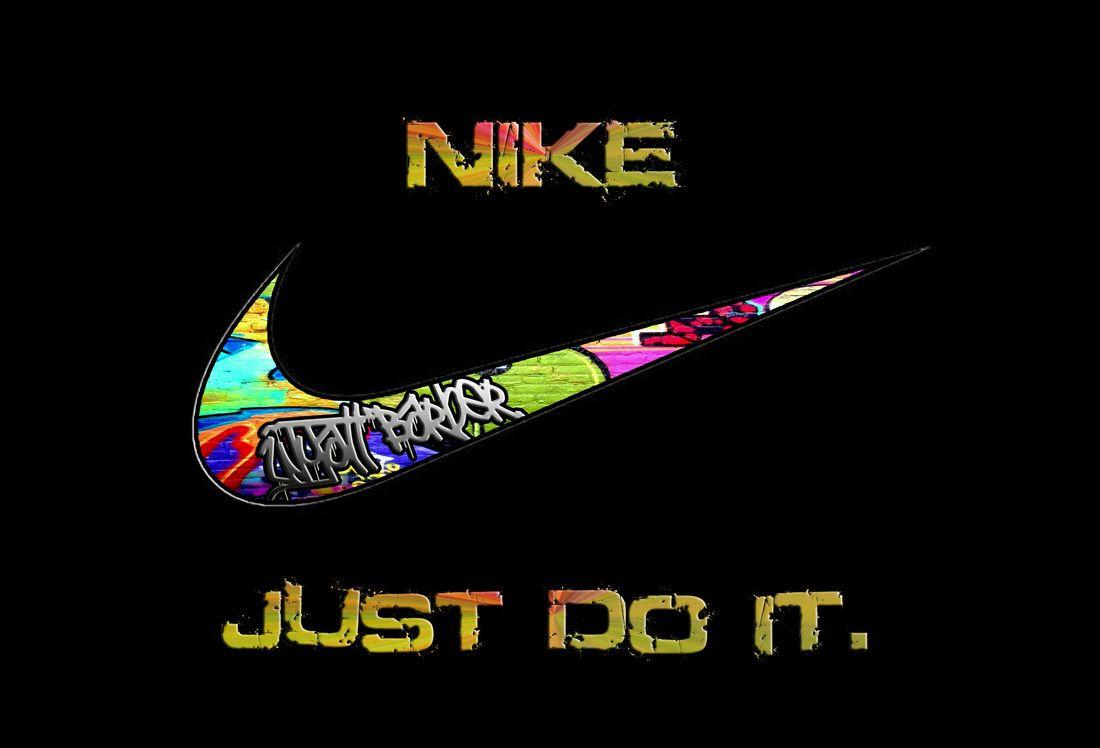 Rainbow Nike Logo - Nike just do it Logos
