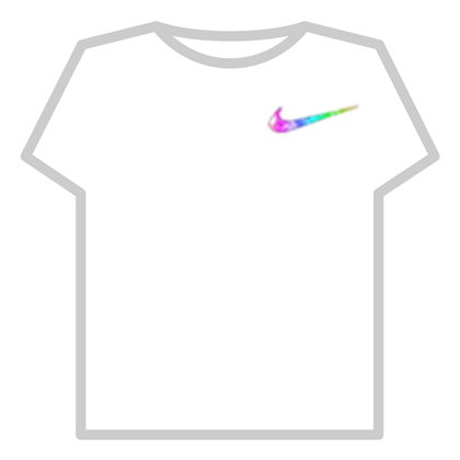 Rainbow Nike Logo - Rainbow Nike Logo - Roblox